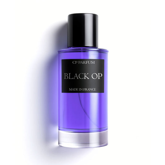 BLACK OP — Eau de parfum gourmande café-vanille · 50 ml